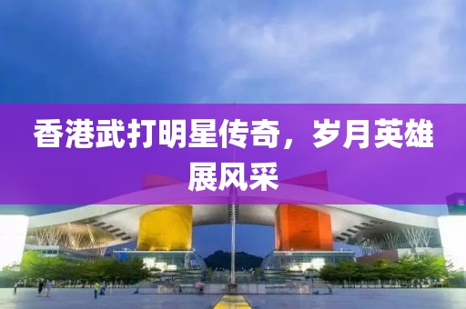 香港武打明星传奇，岁月英雄展风采