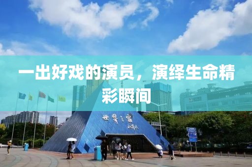 一出好戏的演员，演绎生命精彩瞬间