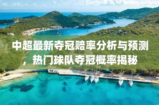 中超最新夺冠赔率分析与预测，热门球队夺冠概率揭秘
