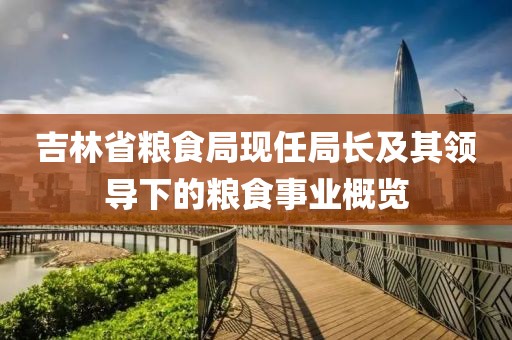吉林省粮食局现任局长及其领导下的粮食事业概览