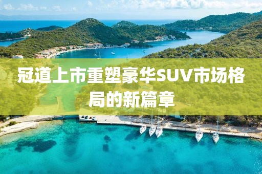 冠道上市重塑豪华SUV市场格局的新篇章