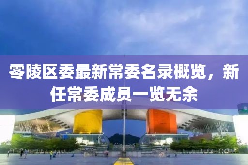 零陵区委最新常委名录概览，新任常委成员一览无余