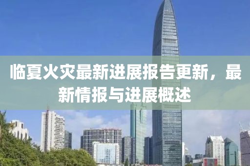 临夏火灾最新进展报告更新，最新情报与进展概述