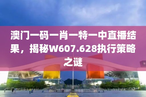 澳门一码一肖一特一中直播结果，揭秘W607.628执行策略之谜