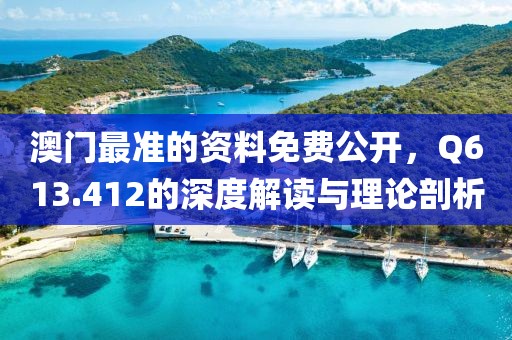 澳门最准的资料免费公开，Q613.412的深度解读与理论剖析