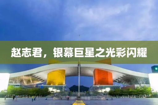 赵志君，银幕巨星之光彩闪耀