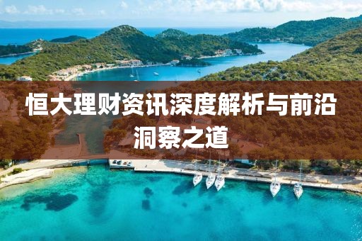 恒大理财资讯深度解析与前沿洞察之道