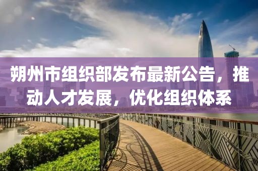 朔州市组织部发布最新公告，推动人才发展，优化组织体系