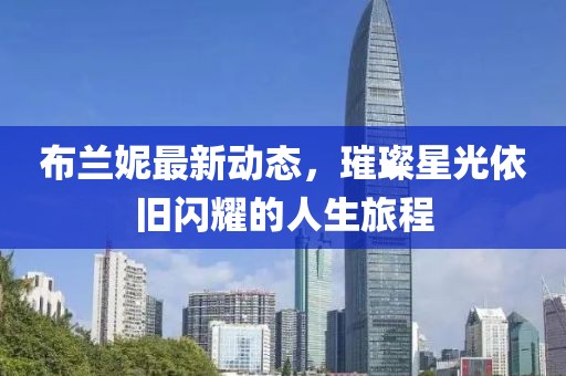 布兰妮最新动态，璀璨星光依旧闪耀的人生旅程