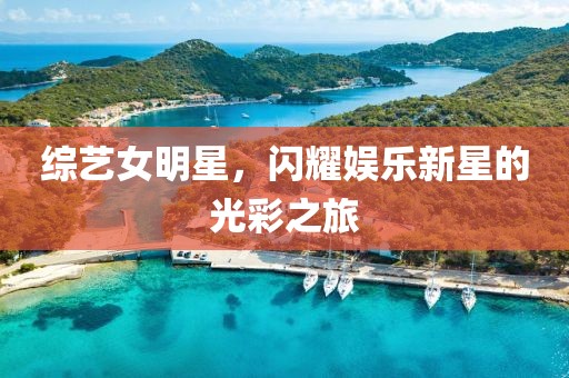 综艺女明星，闪耀娱乐新星的光彩之旅
